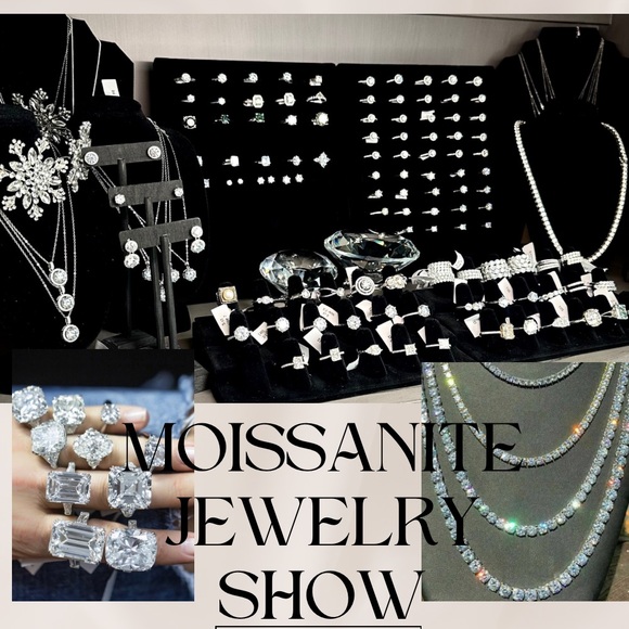 Live Show Moissanite Jewelry Like this Listing to be notified when live 04/12-14 - Picture 1 of 15